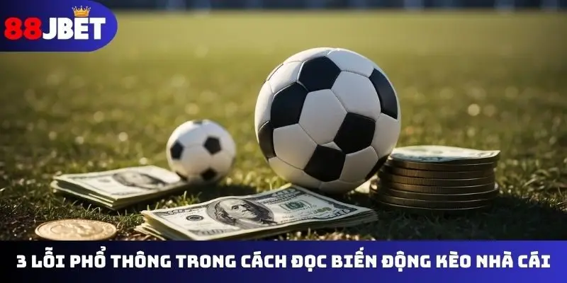 3 lỗi phổ thông trong cách đọc biến động kèo nhà cái