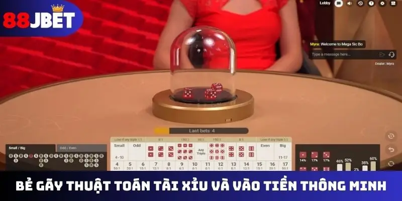 Bẻ gãy thuật toán tài xỉu và vào tiền thông minh